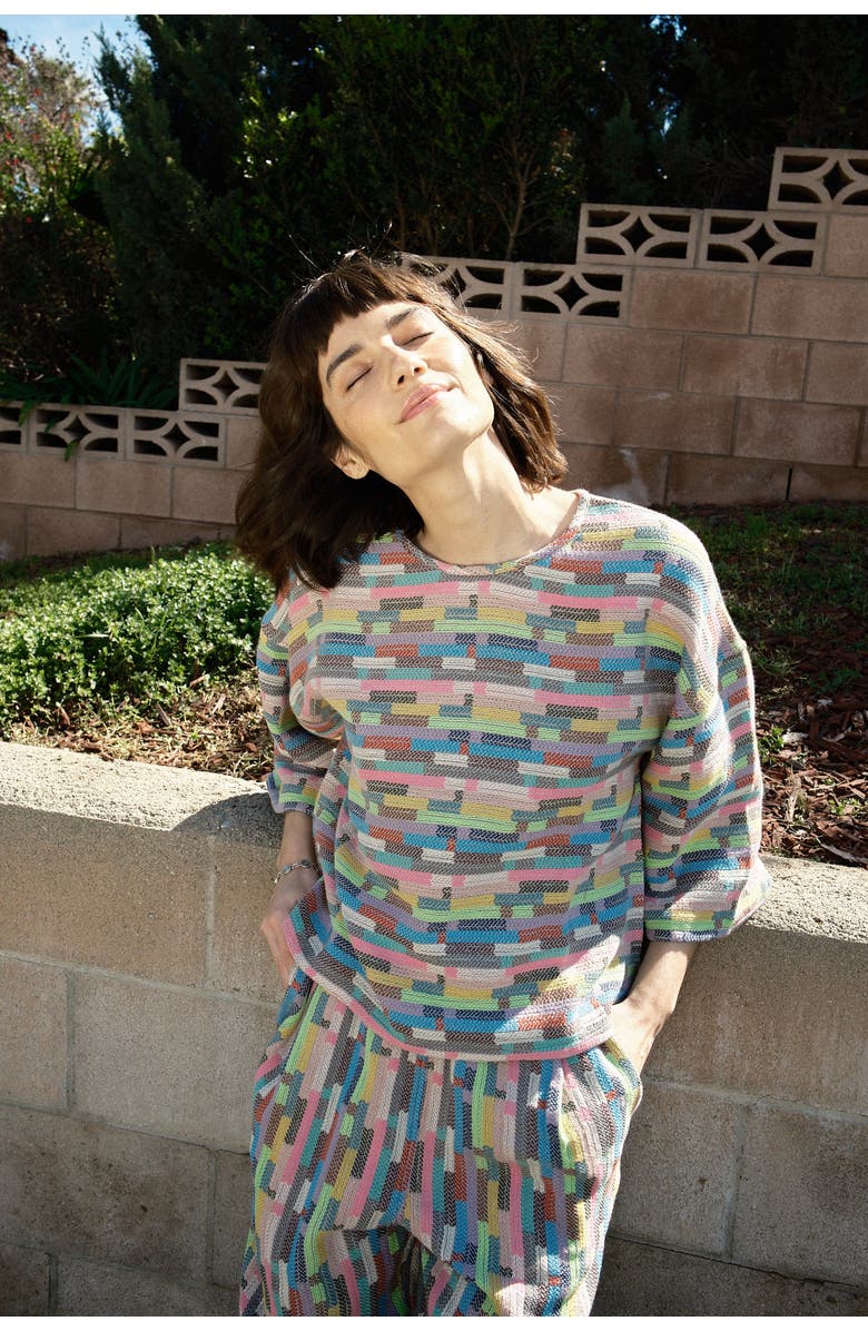 Ace & Jig Crew Neck Play Top, Alternate, color, Trivia