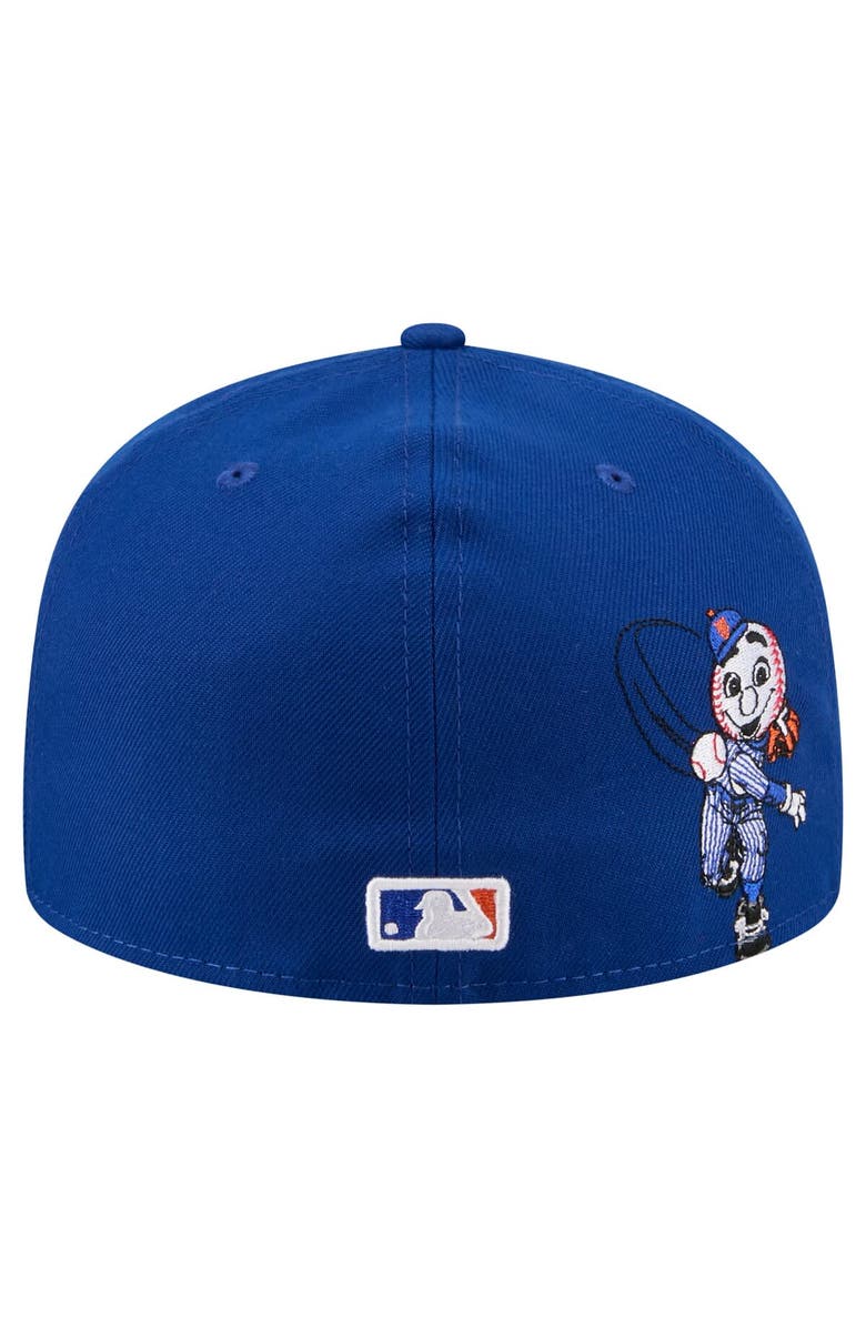 New Era Men's New Era Royal New York Mets Run Mascot 59FIFTY Fitted Hat, Alternate, color, Royal