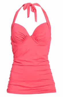 Tommy Bahama Pearl Halter Neck Underwire Full Coverage Tankini