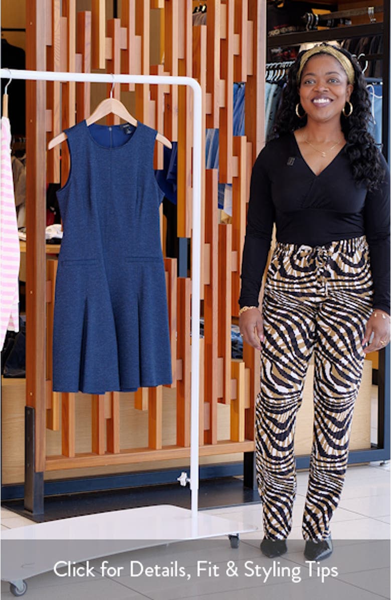 Sleeveless Fit & Flare Dress, sales video thumbnail