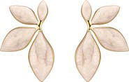 Adornia 18k Gold Plated Floral Earrings