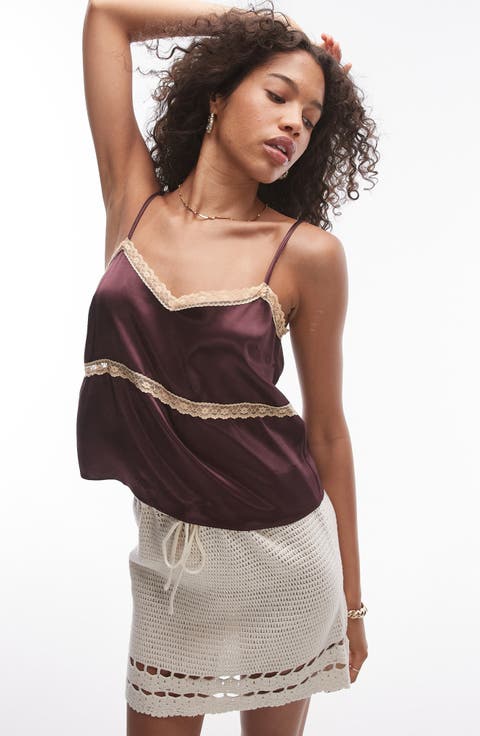 Satin Tank Tops & Camisoles for Women | Nordstrom Rack