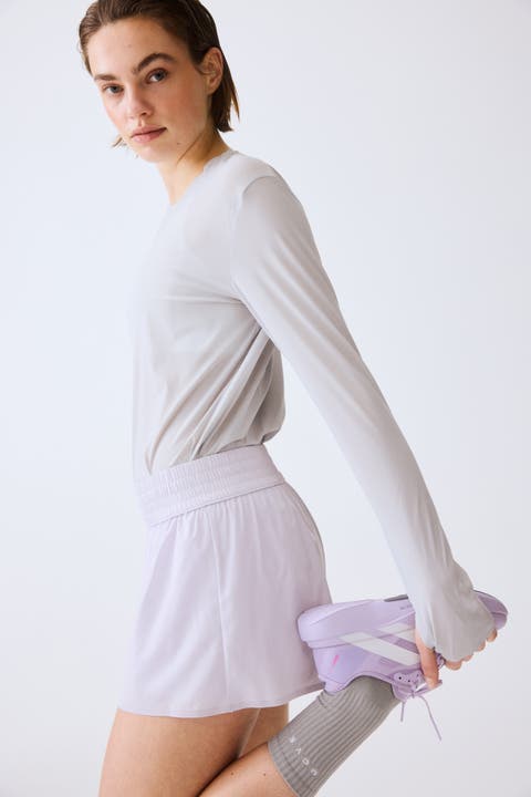 Double-layered sports shorts