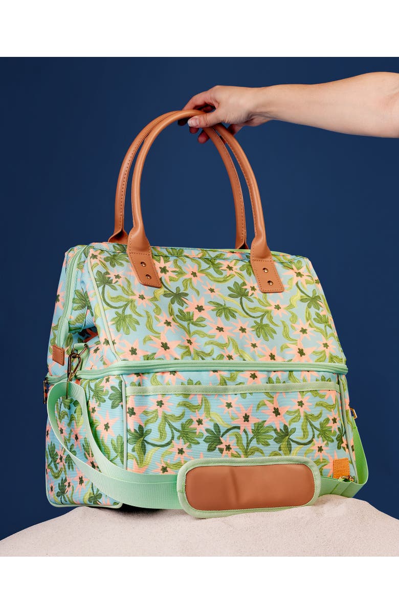 The Somewhere Co Cooler Bag, Alternate, color, Seaflower