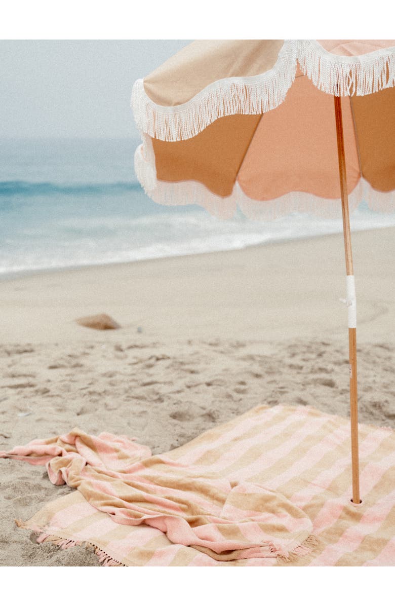 BUSINESS AND PLEASURE CO Holiday Fringe Beach Towel, Alternate, color,