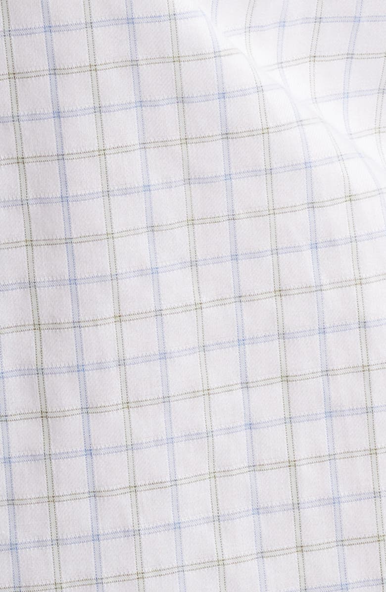 Scott Barber Jacquard Windowpane Button-Down Shirt, Alternate, color, 