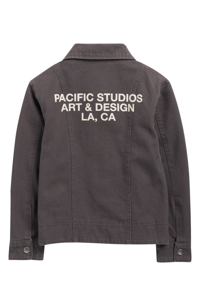 PacSun Kids' Brown Studios Cotton Jacket, Alternate, color, Black
