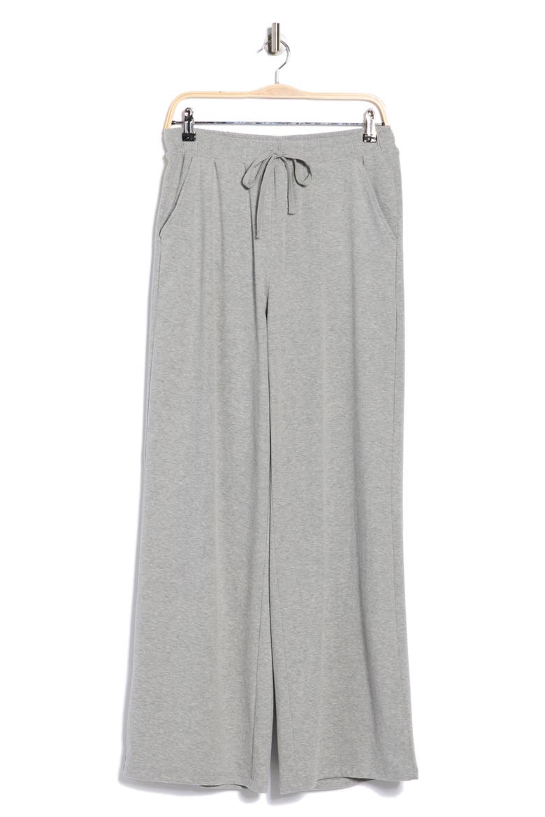 Heather Knit Sweatpants, Alternate, color, HEATHER LIGHT GREY