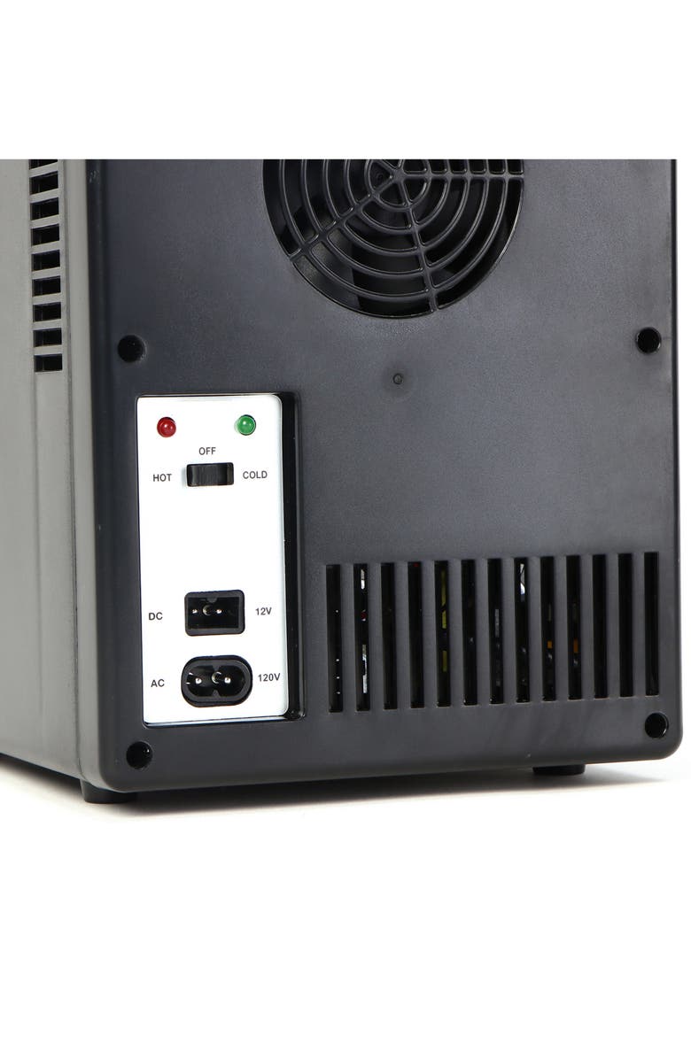 UBER APPLIANCE 6-Can Mini Fridge, Alternate, color, Black