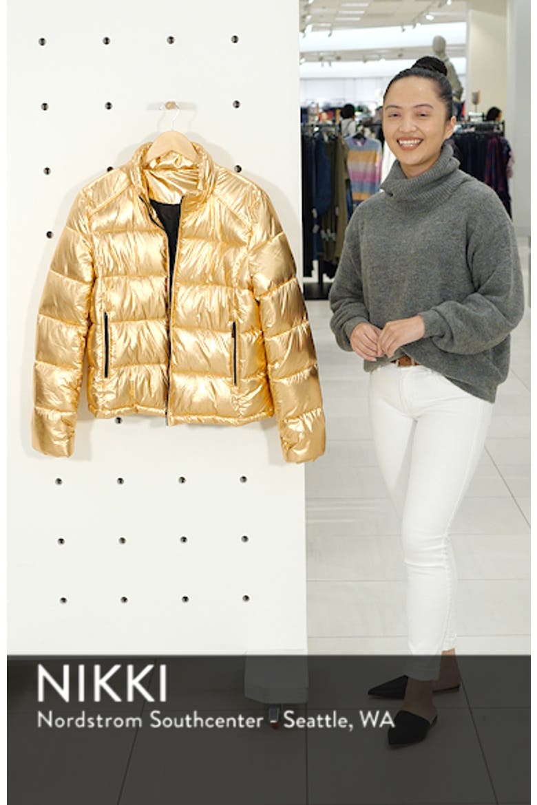 Metallic Puffer Jacket video