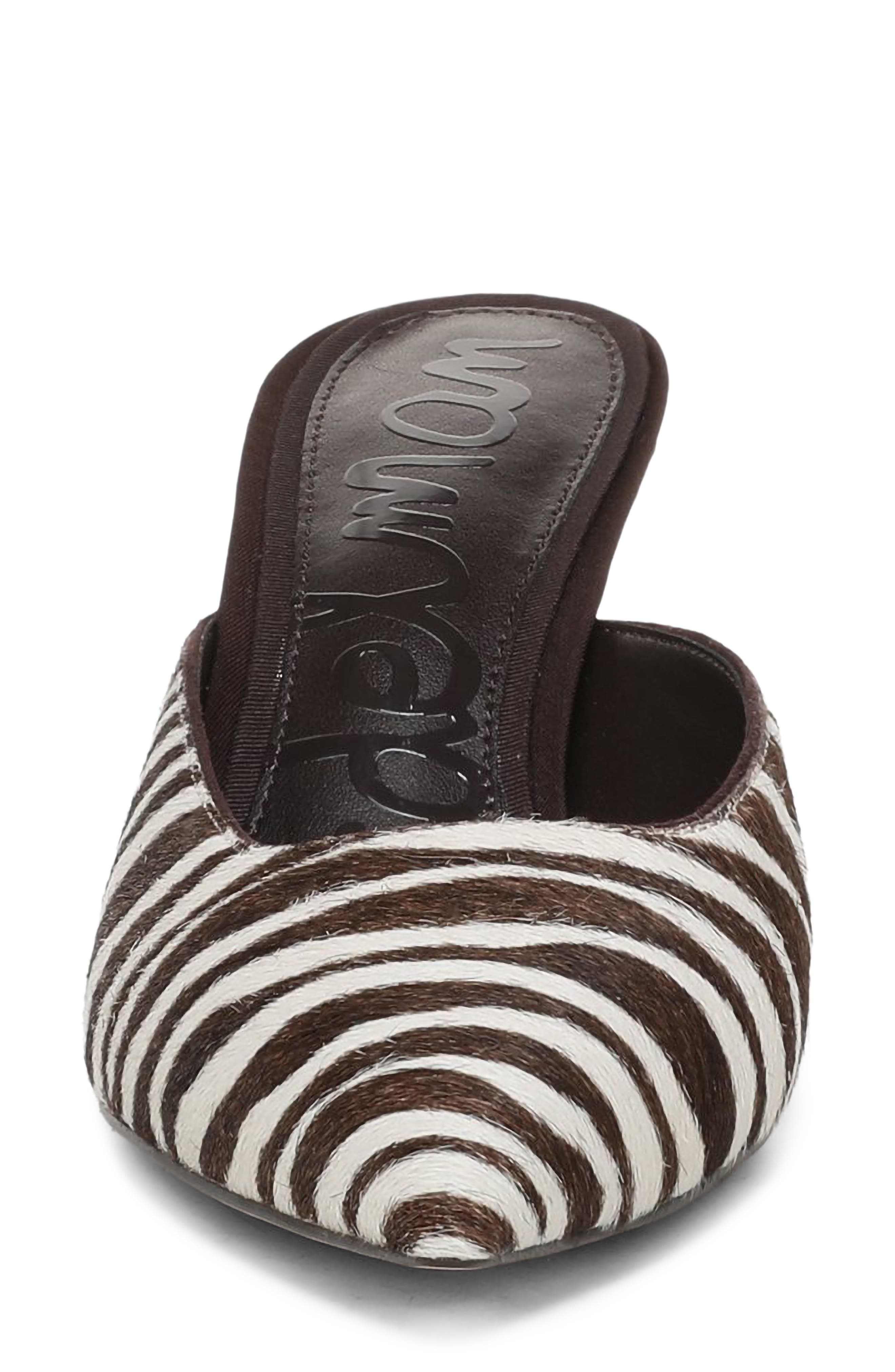 Margeaux Mule, Alternate, color, CHOCOLATE/ IVORY