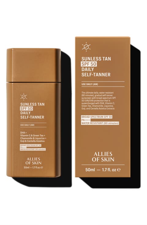 Sunless Tan SPF 50 Daily Self-Tanner