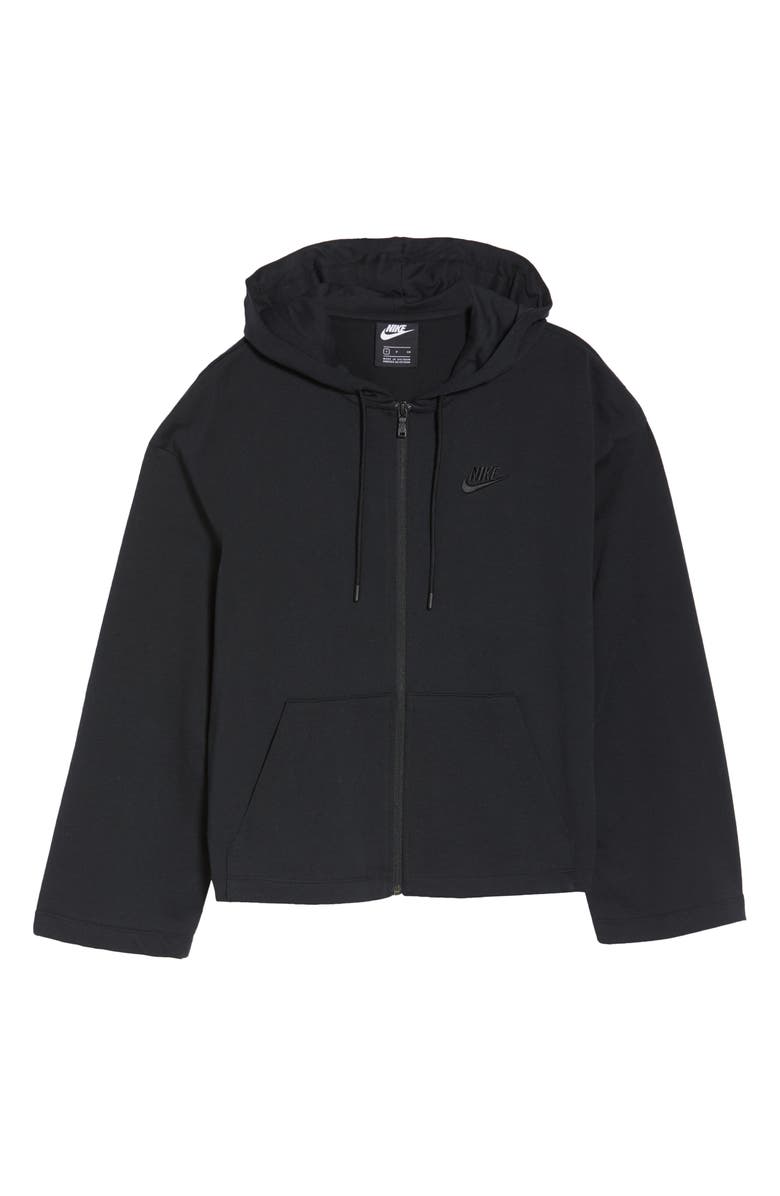 Nike Sportswear Jersey Full Zip Hoodie, Alternate, color,