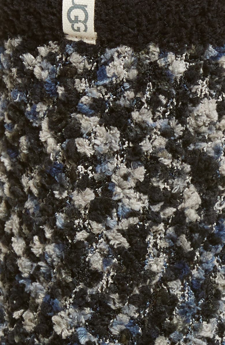 UGG<sup>®</sup> Chenille Crew Socks, Alternate, color, Bkgy