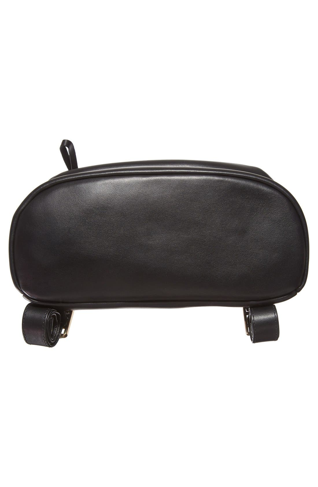 WANT Les Essentiels 'Piper' Leather Backpack, Alternate, color, Jet Black