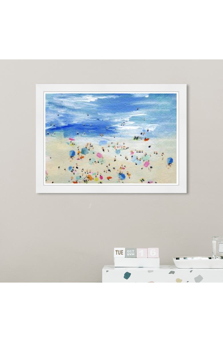 Wynwood Studio Crowded Beach Cavnas Art - 19" x 13", Alternate, color,