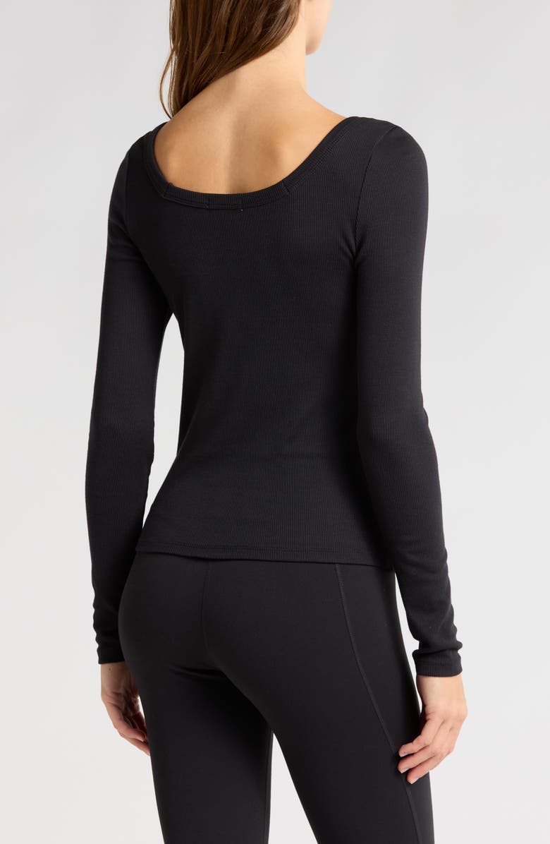 Threads 4 Thought Yvette Feather Rib Scoop Neck Top, Alternate, color, 