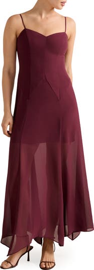 Honey Sheer Maxi Dress with Cape