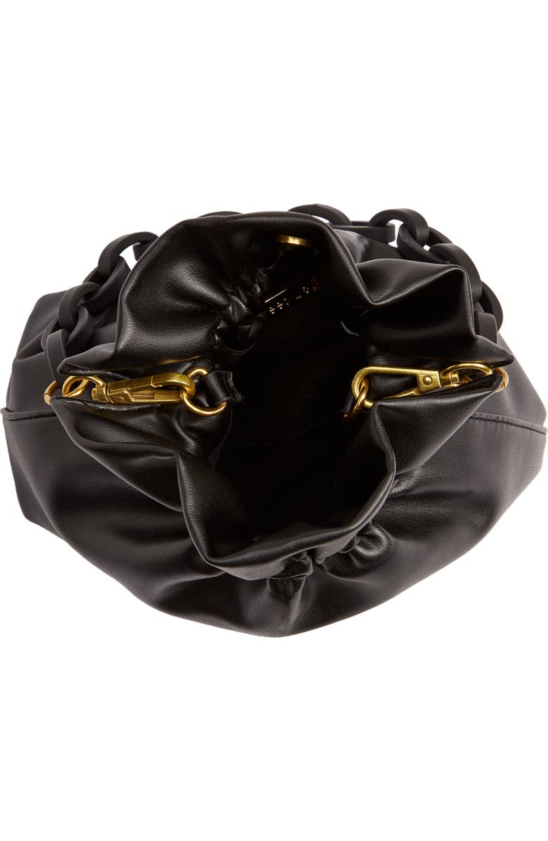 Street Level Faux Leather Bucket Bag, Alternate, color,