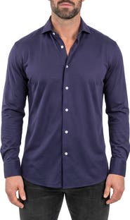Maceoo Einstein Contemporary Fit Button-Up Shirt