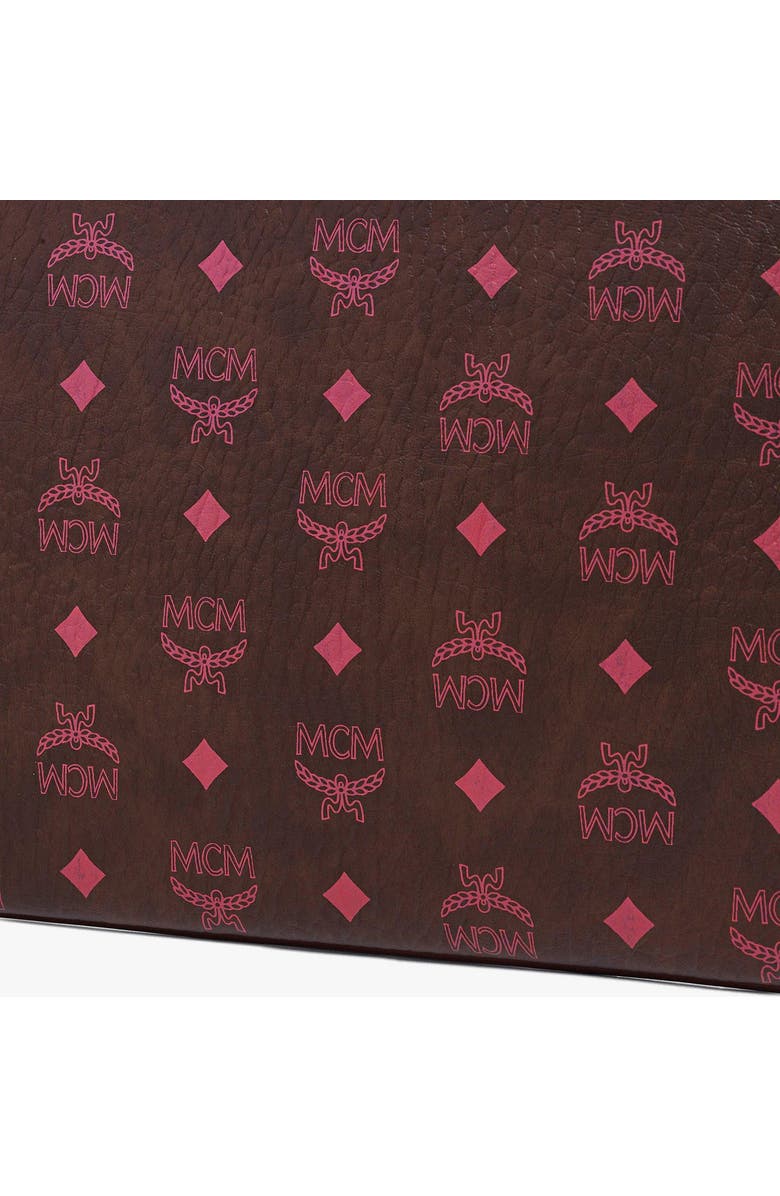 MCM Crossbody Pouch in Visetos Original, Alternate, color, Cinnamon