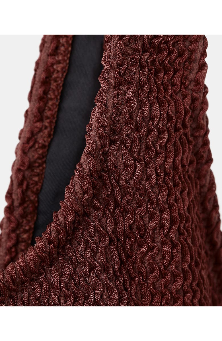 MANGO Textured One-Piece Swimsuit, Alternate, color, 