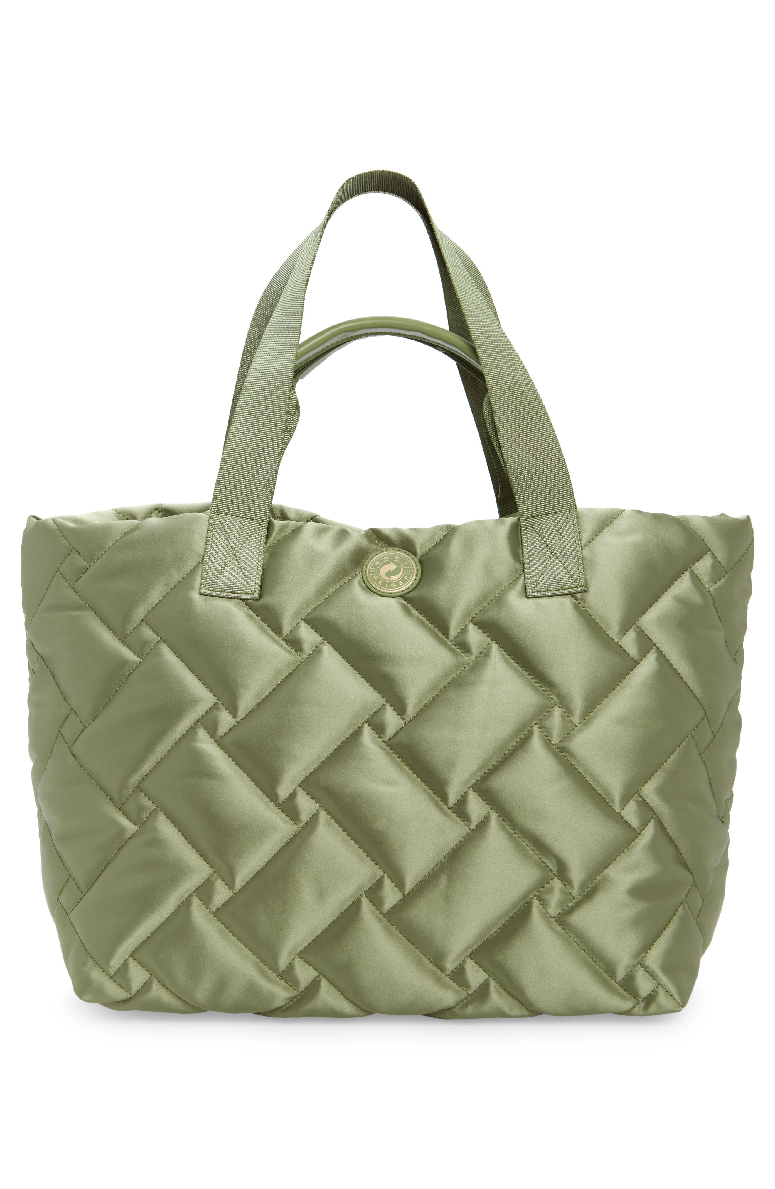 Kurt Geiger London Quilted Shopper Bag, Alternate, color, 