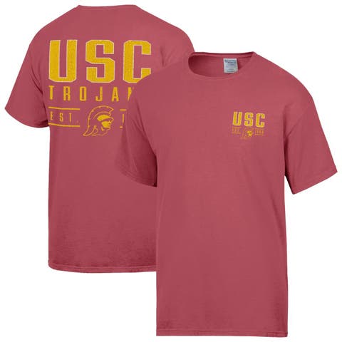 Men's ComfortWash  Cardinal USC Trojans Big Name T-Shirt