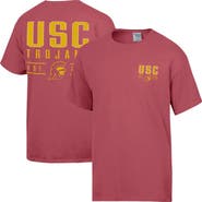 ComfortWash Men's ComfortWash Cardinal USC Trojans Big Name T-Shirt