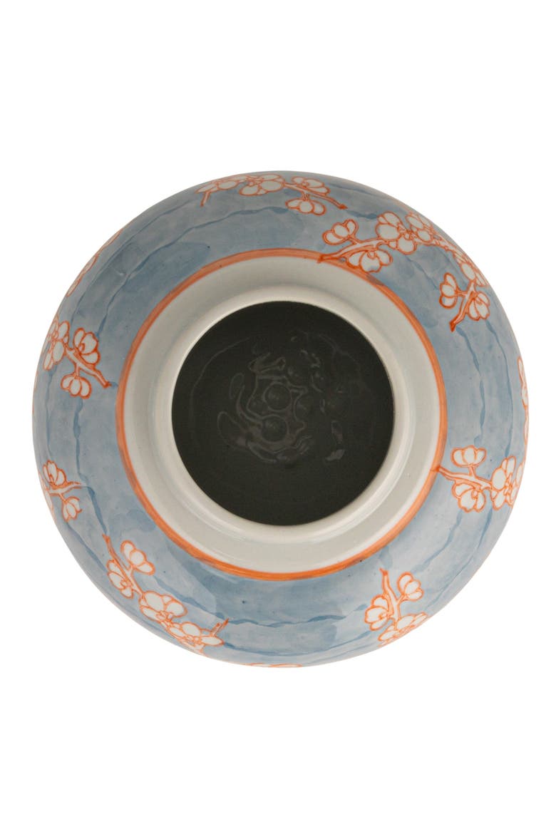Decorative Ginger Jar with Lid, Alternate, color, Blue