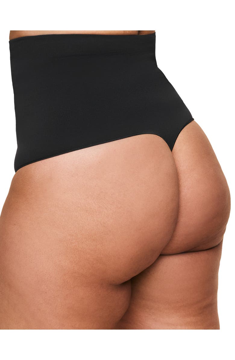 Adore Me Riya High-Waisted Smoothing Thong, Alternate, color,