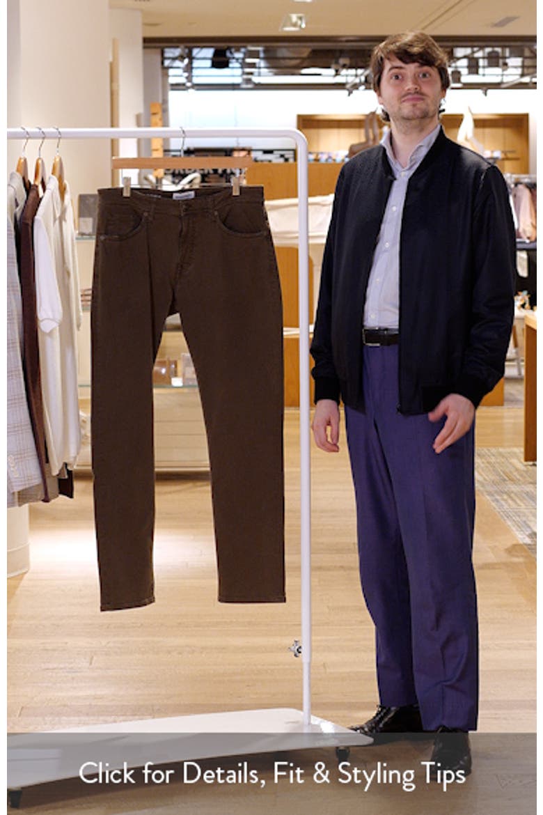 Slim Straight Leg Jeans video