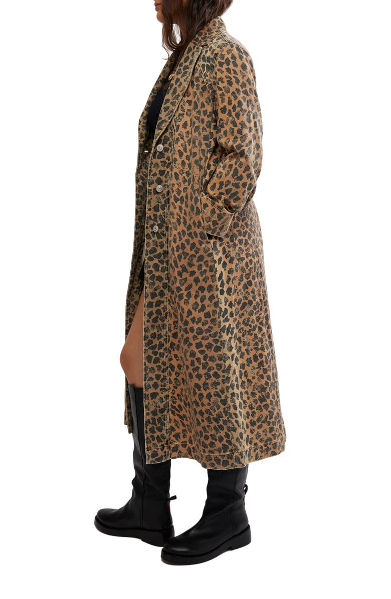 Free People Monique Denim Duster, Alternate, color,