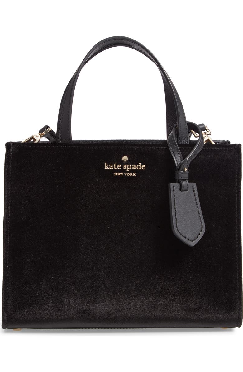 Kate Spade New York thompson street - sam velvet satchel, Main, color,