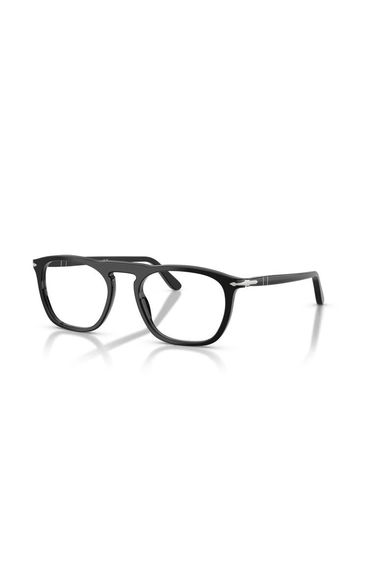53mm Square optical glasses, Main, color, Black