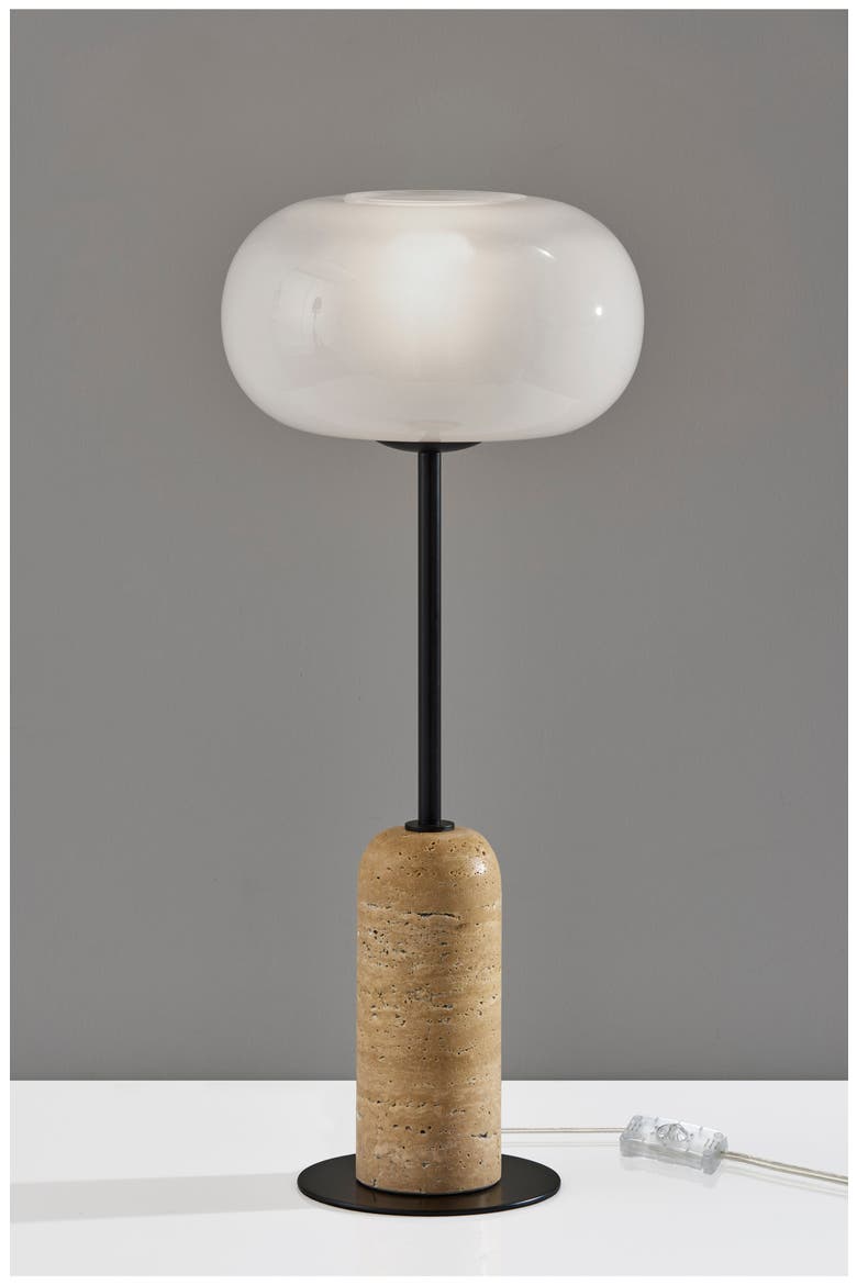 Byron Table Lamp, Alternate, color, BLACK