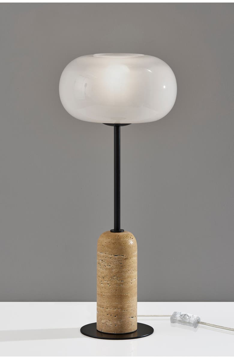 ADESSO LIGHTING Byron Table Lamp, Alternate, color, Black