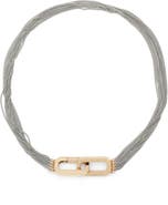 AllSaints Layered Chain Pendant Necklace