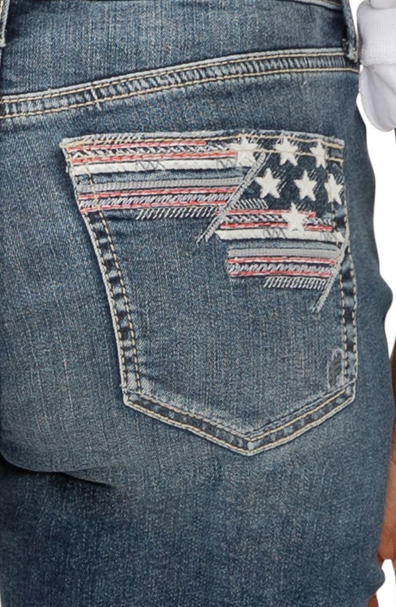 Silver Jeans Co. Suki Curvy Stretch Bermuda Denim Shorts, Alternate, color,