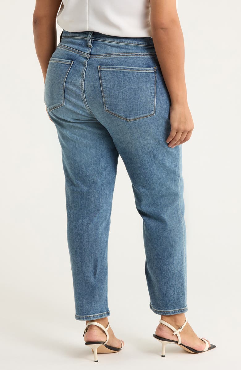 KUT from the Kloth Reese Fab Ab Ankle Slim Straight Leg Jeans, Alternate, color, Ahead