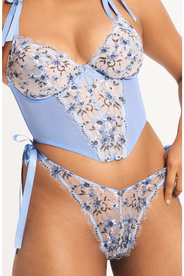 Daisy Darling Brazilian Briefs, Alternate, color, KIKI BLUE