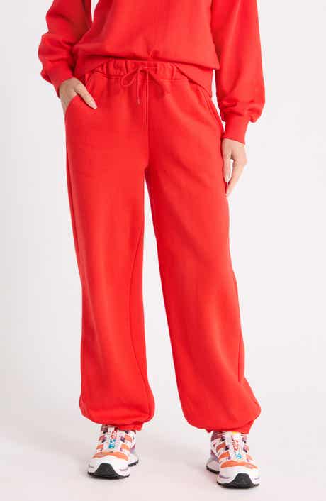 Feather Fleece Cinch Bottom Pants