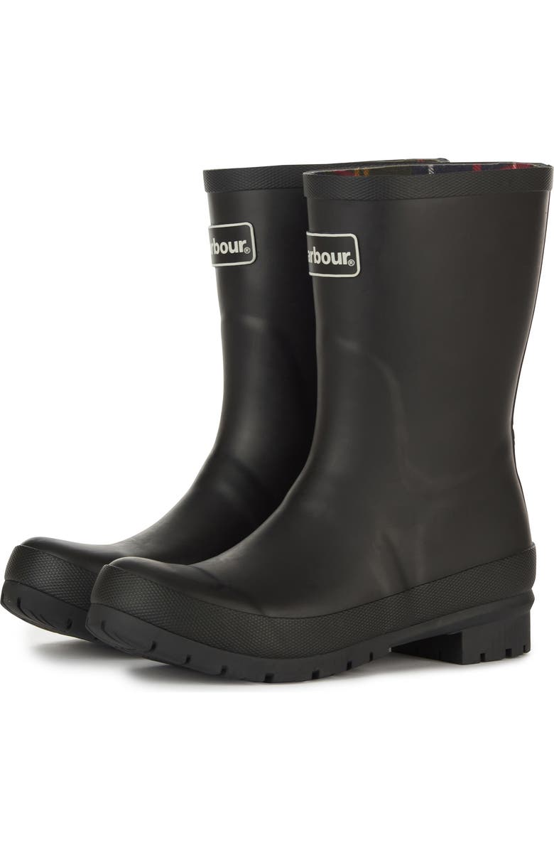 Barbour Banbury Rain Boot, Main, color, Black