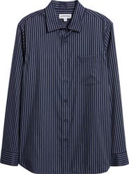 Nordstrom Lucian Stripe Stretch Button-Up Shirt