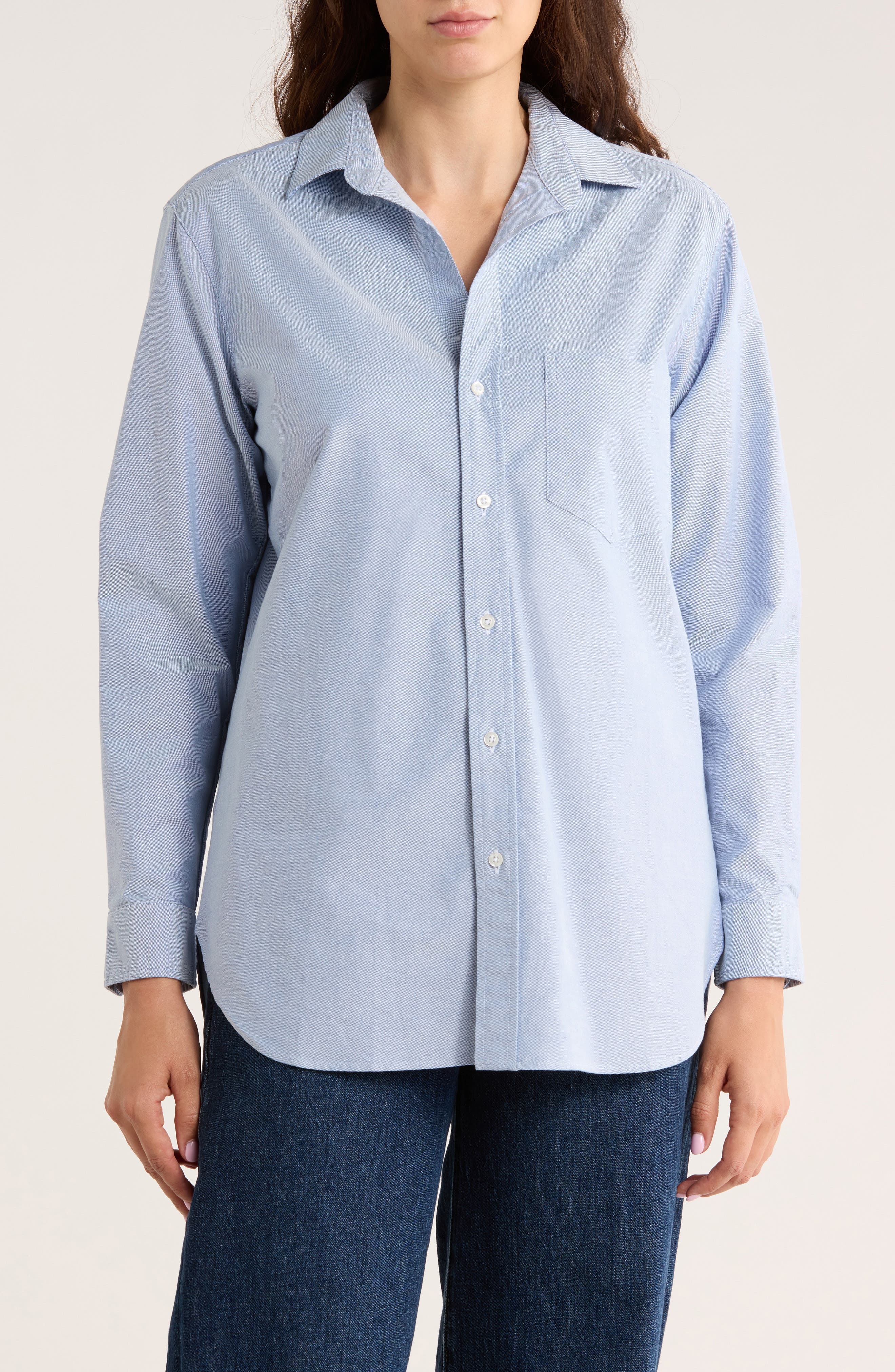 Frank & Eileen Boyfriend Cotton Button-Up Shirt