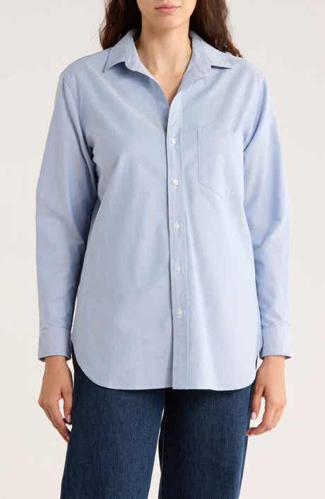 Frank & Eileen Boyfriend Cotton Button-Up Shirt