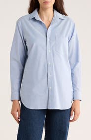 Frank & Eileen Boyfriend Cotton Button-Up Shirt