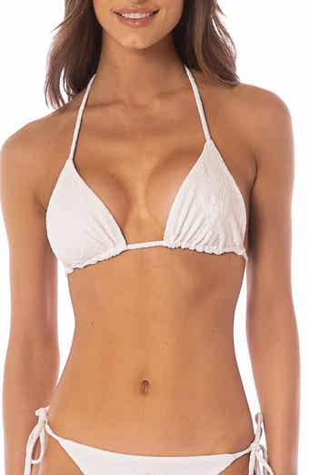 Maaji White Whisper Balmy Reversible Bikini Top