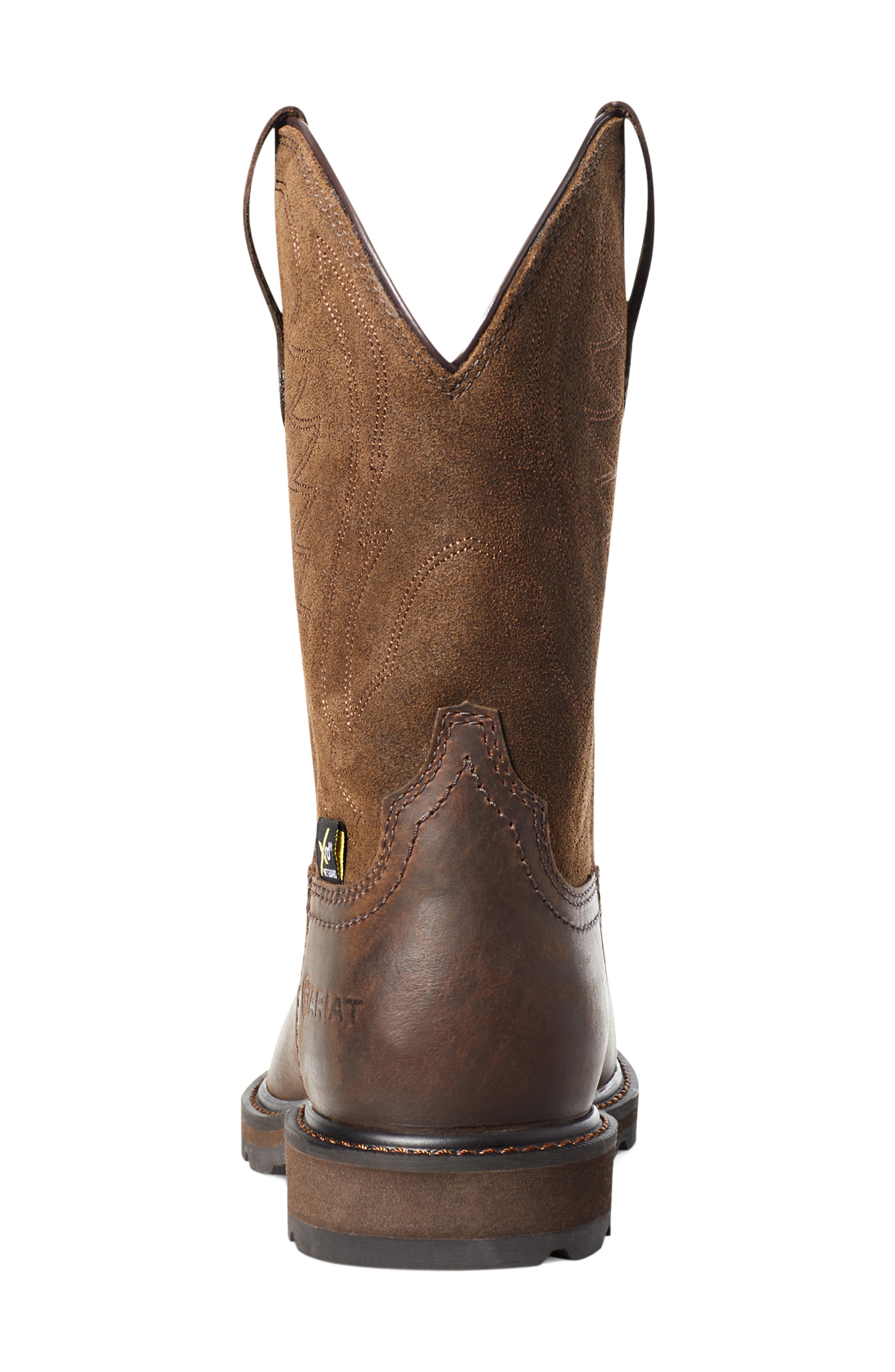 Groundbreaker Metguard Steel Toe Boot, Alternate, color, BROWN