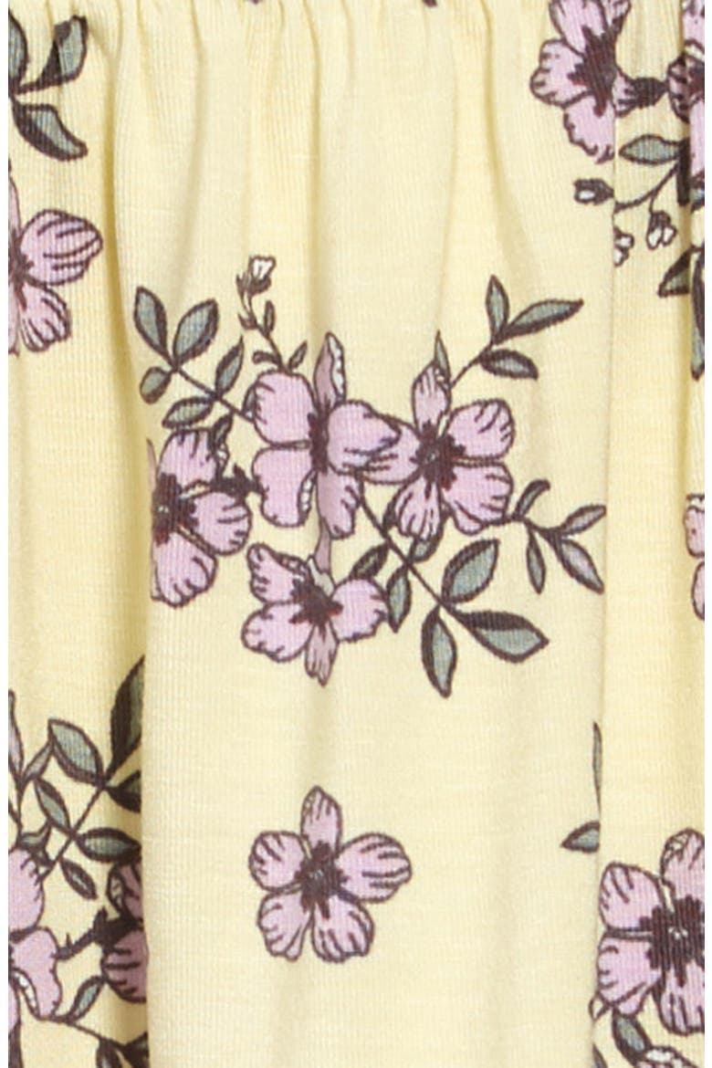 Floral Phylis Dress, Alternate, color, YELLOW